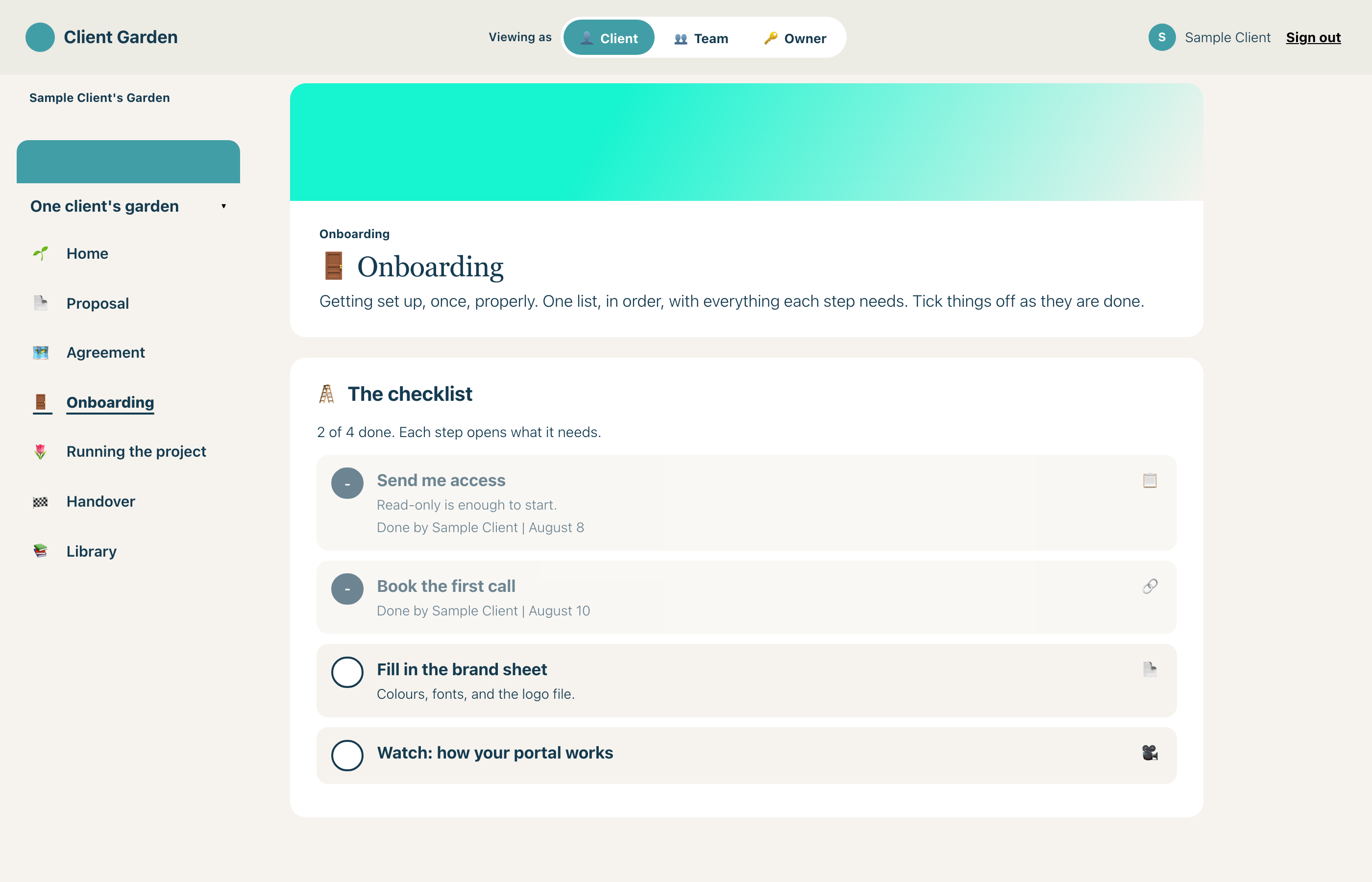 Onboarding